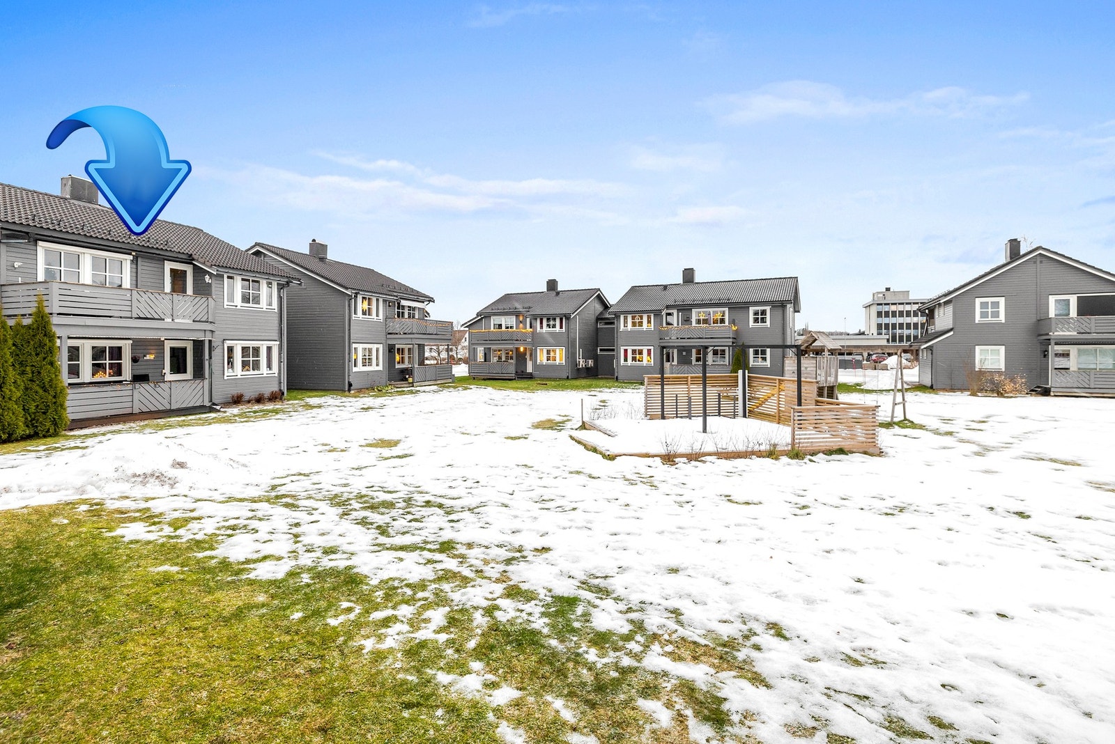 Sentralt beliggende i et etablert og attraktivt boligområde i Overhalla sentrum Galleribilde