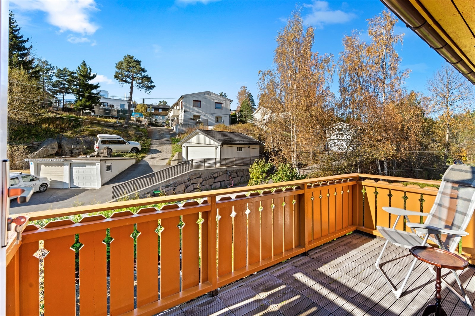 Balkongen er på 6 m². Galleribilde