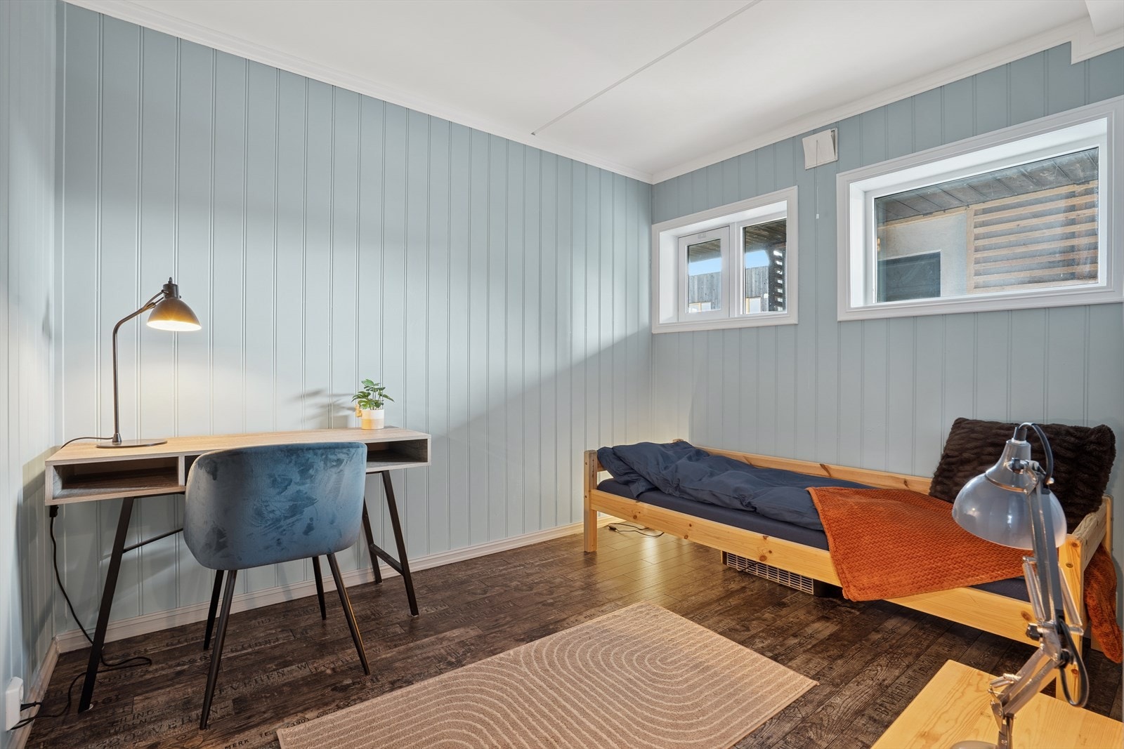 Soverom 2 er også av god størrelse og passer fint som et barnerom, gjesterom, kontor eller etter eget ønske og behov. Galleribilde