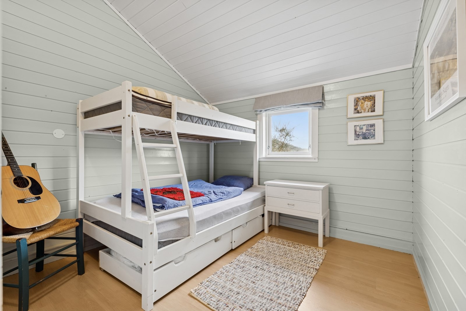 Rom innredet som soverom 4 (se punkt "ferdigattest"). Galleribilde