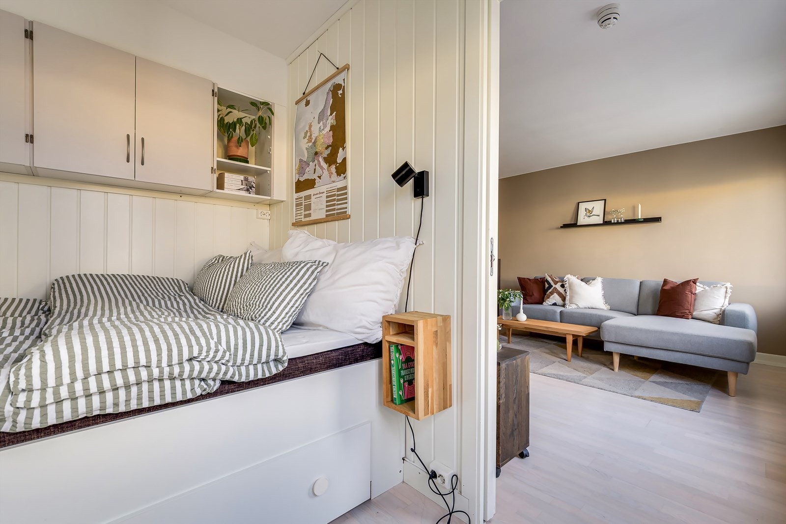 Soverommet er meget koselig og har godt med skapplass. Galleribilde