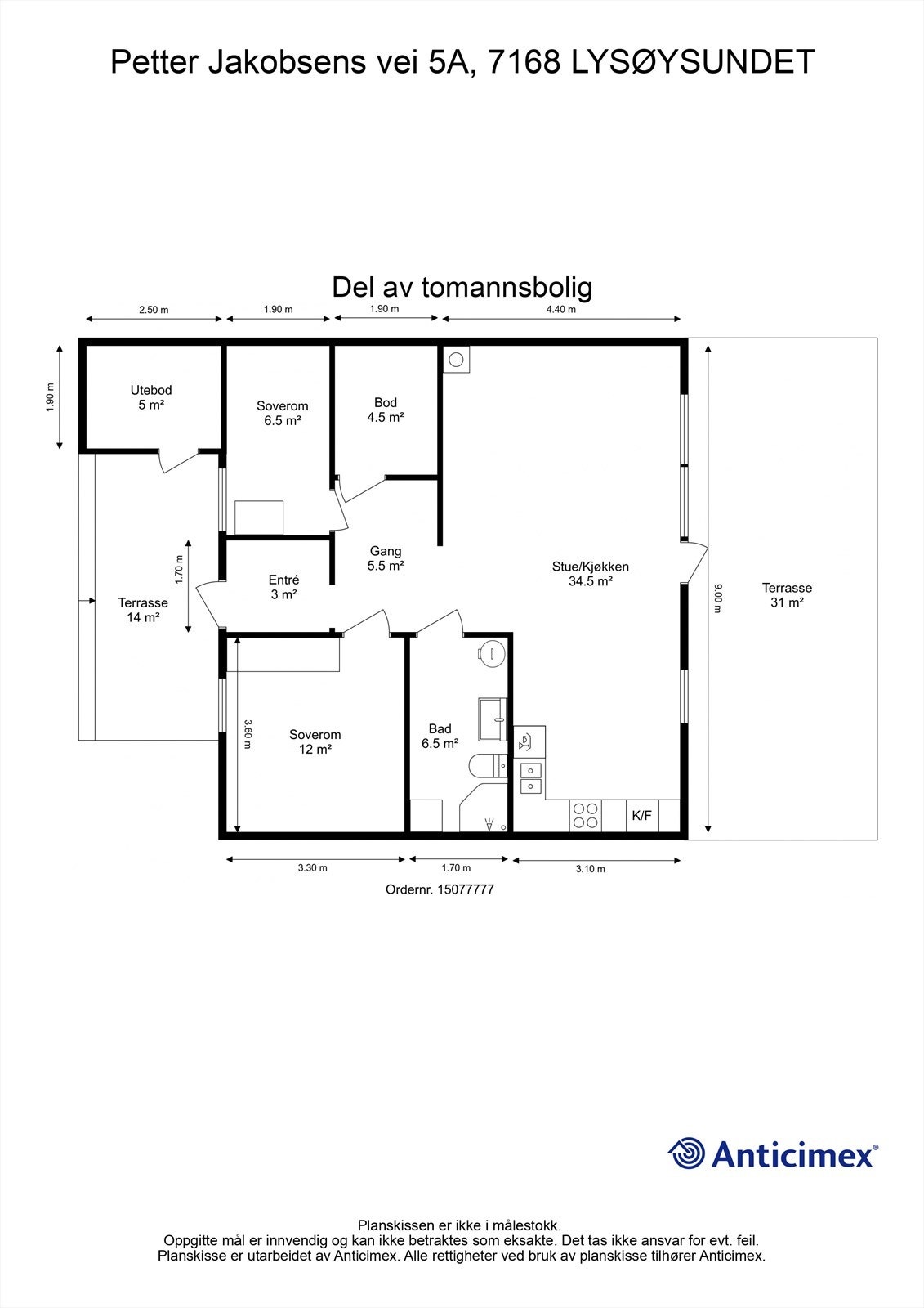 Planskisse. Galleribilde