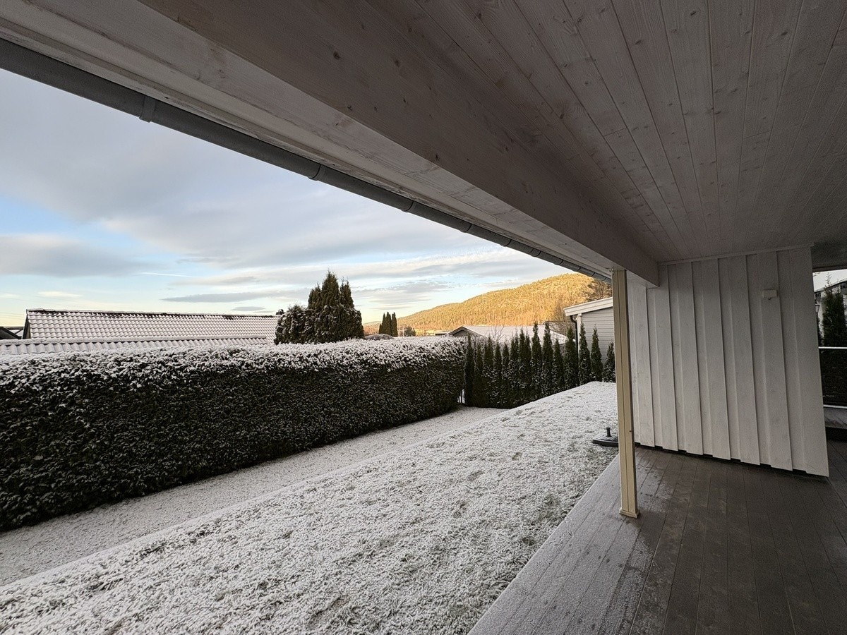 Utsikt fra terassen Galleribilde