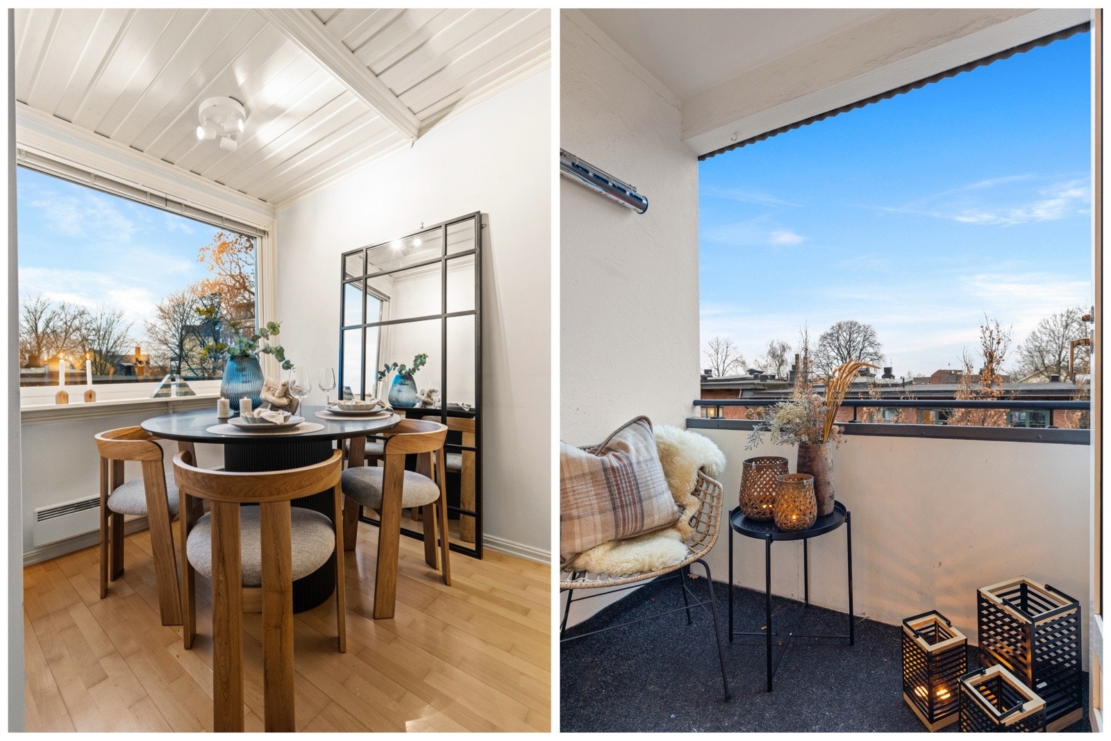 Lys og attraktiv 2-roms toppleilighet med sørvestvendt balkong. Galleribilde