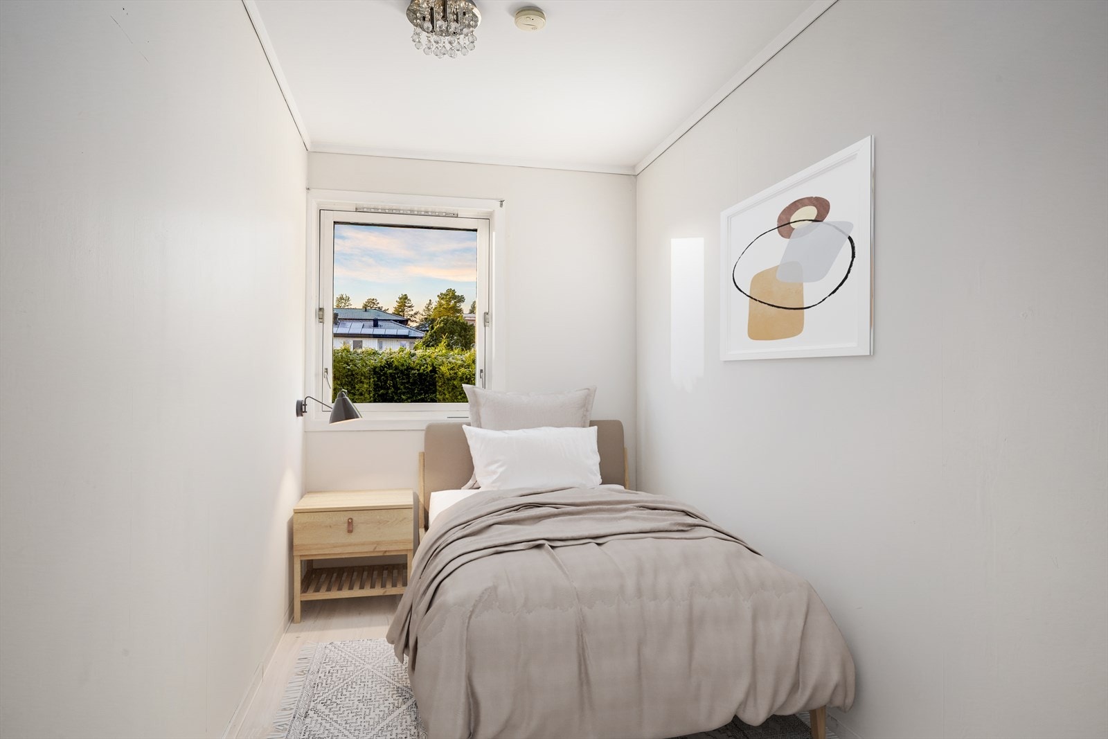 Soverom nr. 2. Digital styling Galleribilde