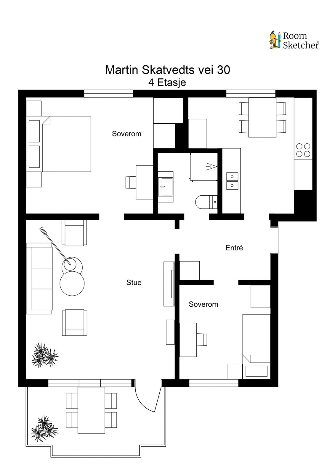 Martin Skatvedts vei 30 - 4 Etasje Galleribilde