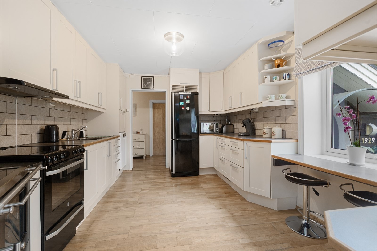 Praktisk bolig med alt på en flate. Galleribilde