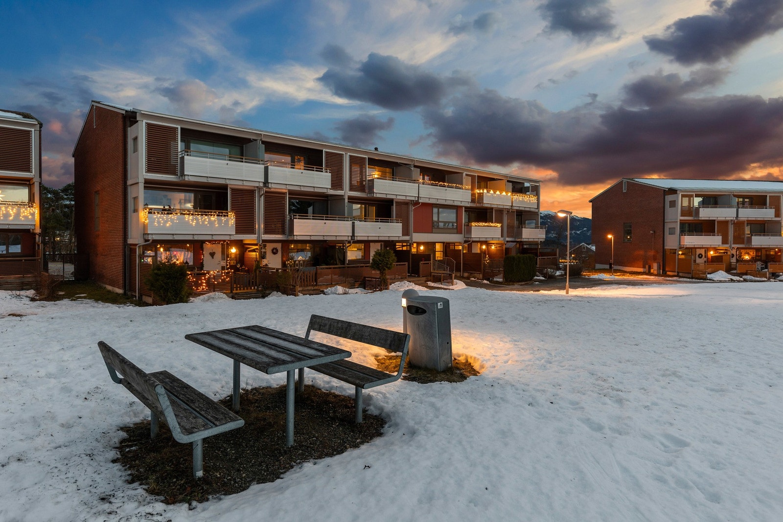 Fasade av borettslaget Galleribilde