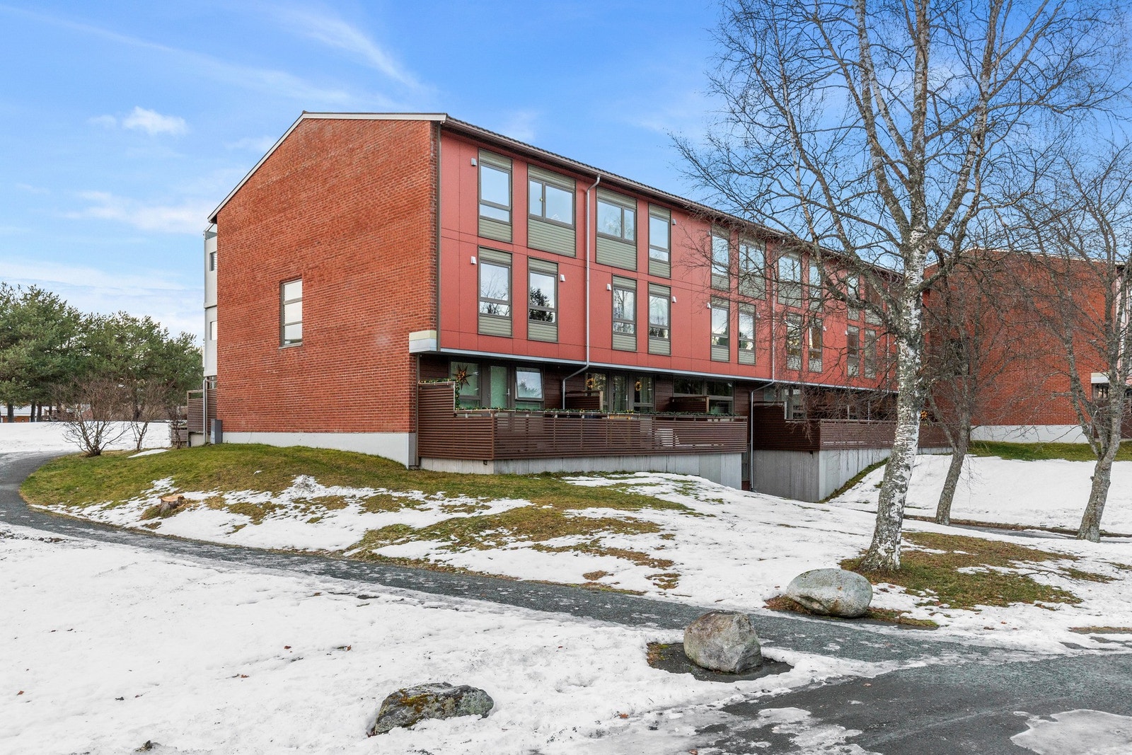 Fasade av borettslaget Galleribilde