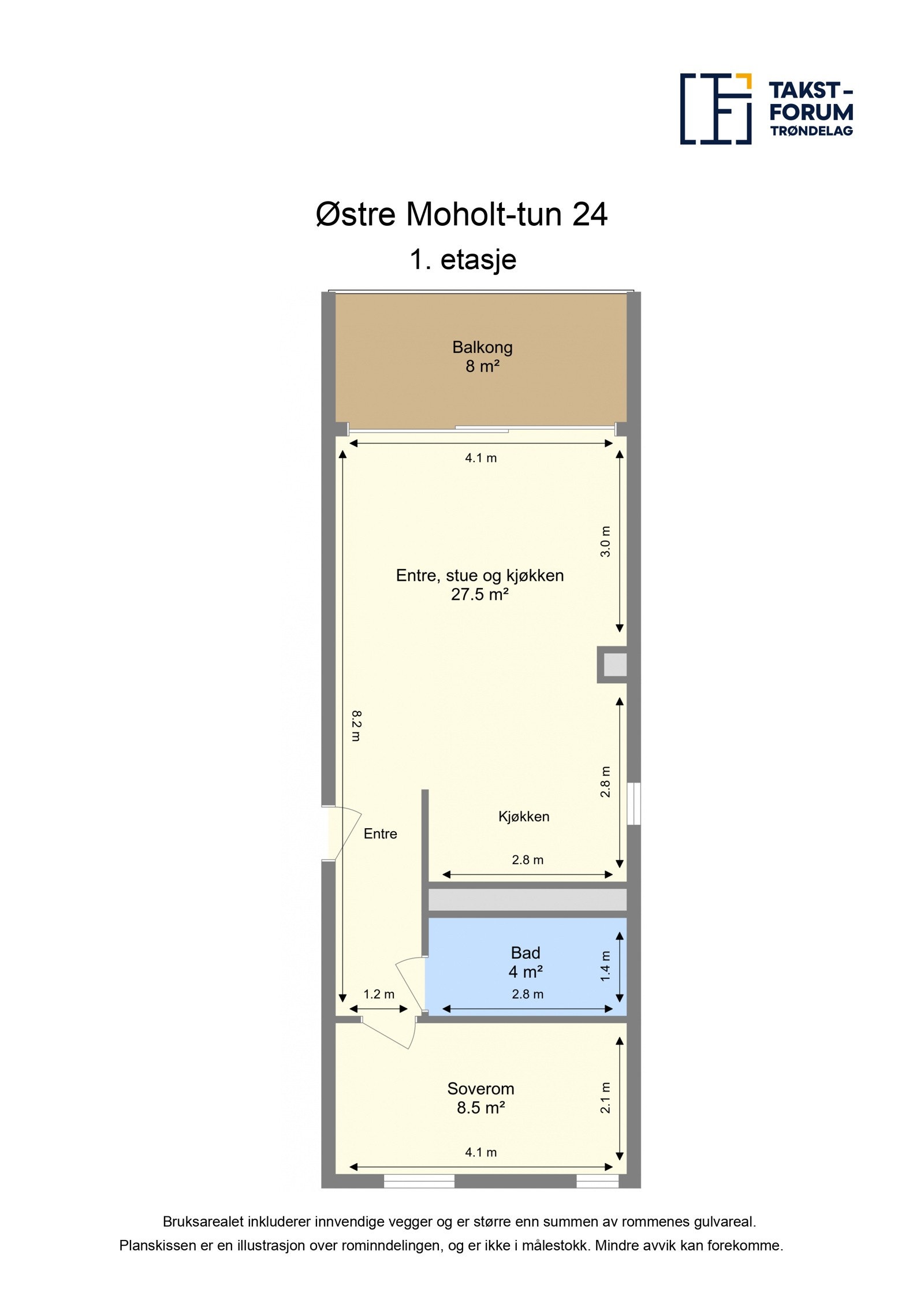 Planskisse. Galleribilde