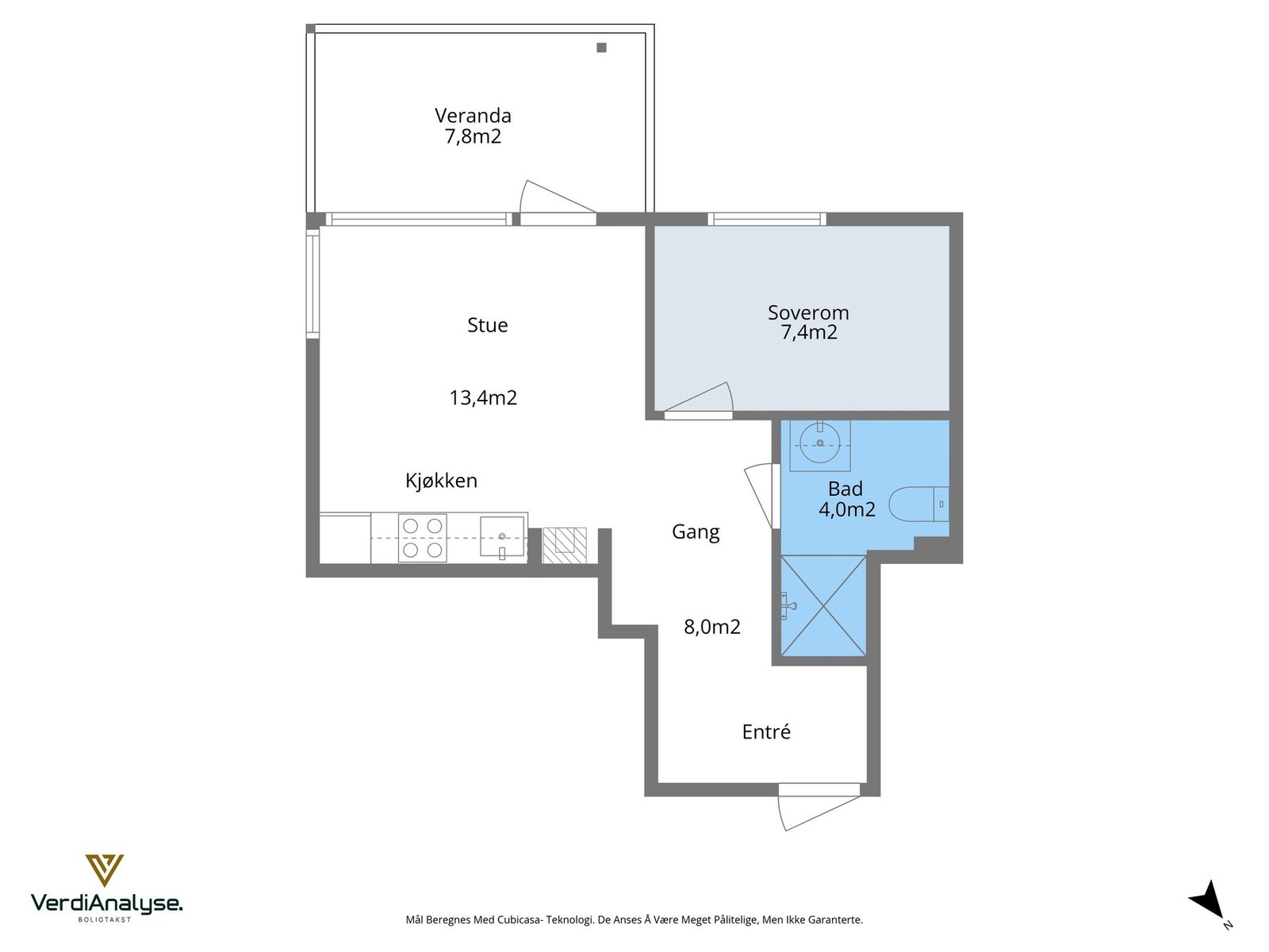 Planskisse Blusuvoll alle 3 Galleribilde