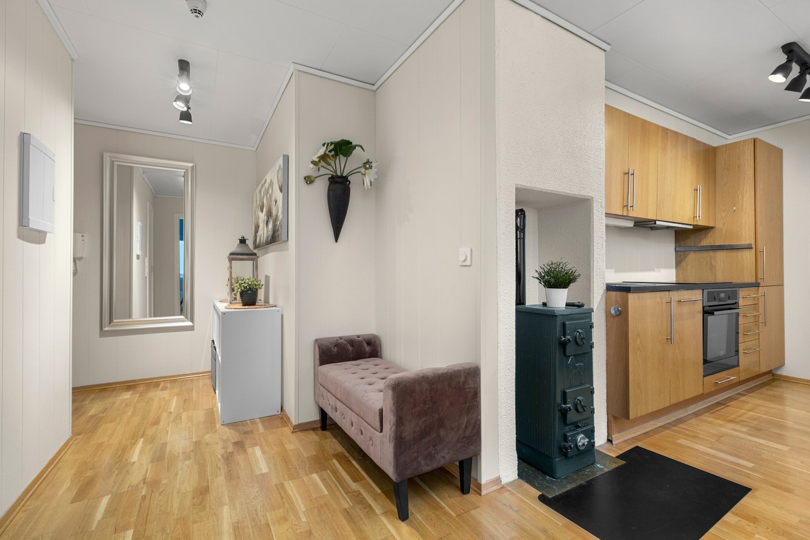 Her er det flere gode oppbevaringsmuligheter Galleribilde