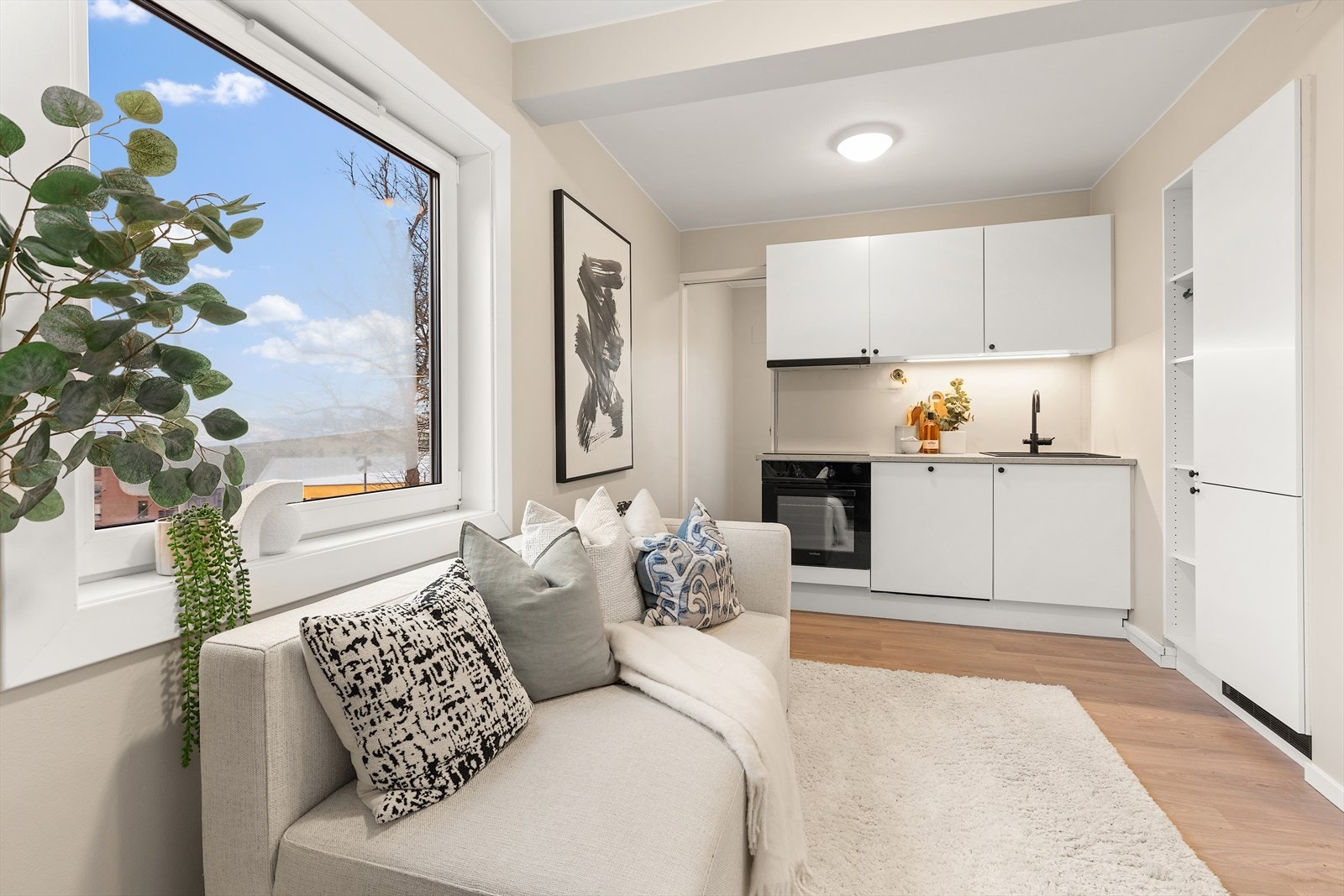 Leiligheten gjennomgikk flere oppgraderinger i 2025 Galleribilde