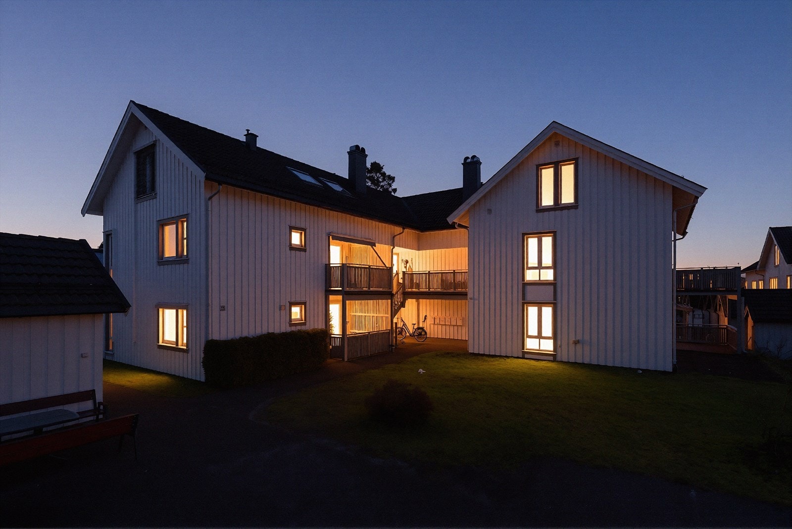 Idyllisk kveldsstemning! Galleribilde