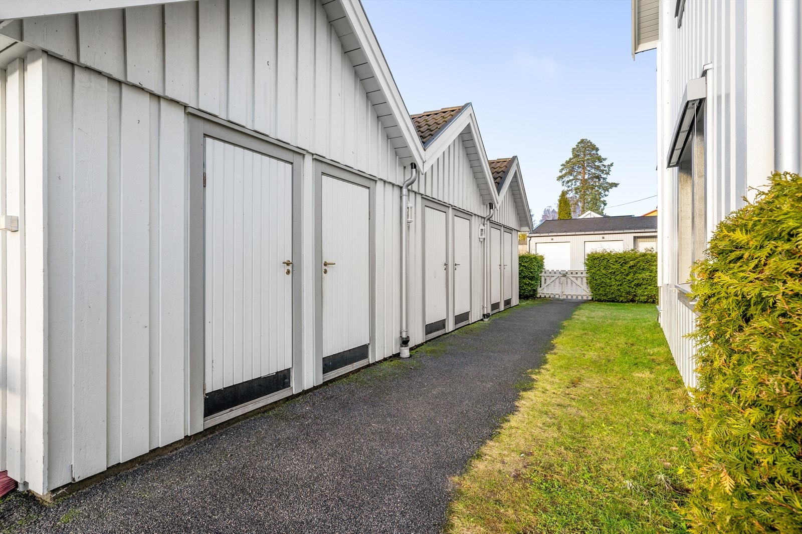 Utvendig bodanlegg. Galleribilde