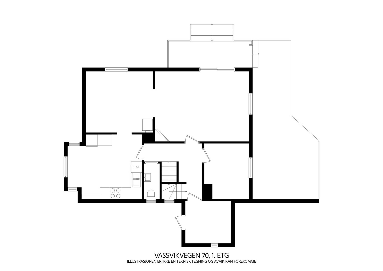Plantegning | 1.etasje Galleribilde
