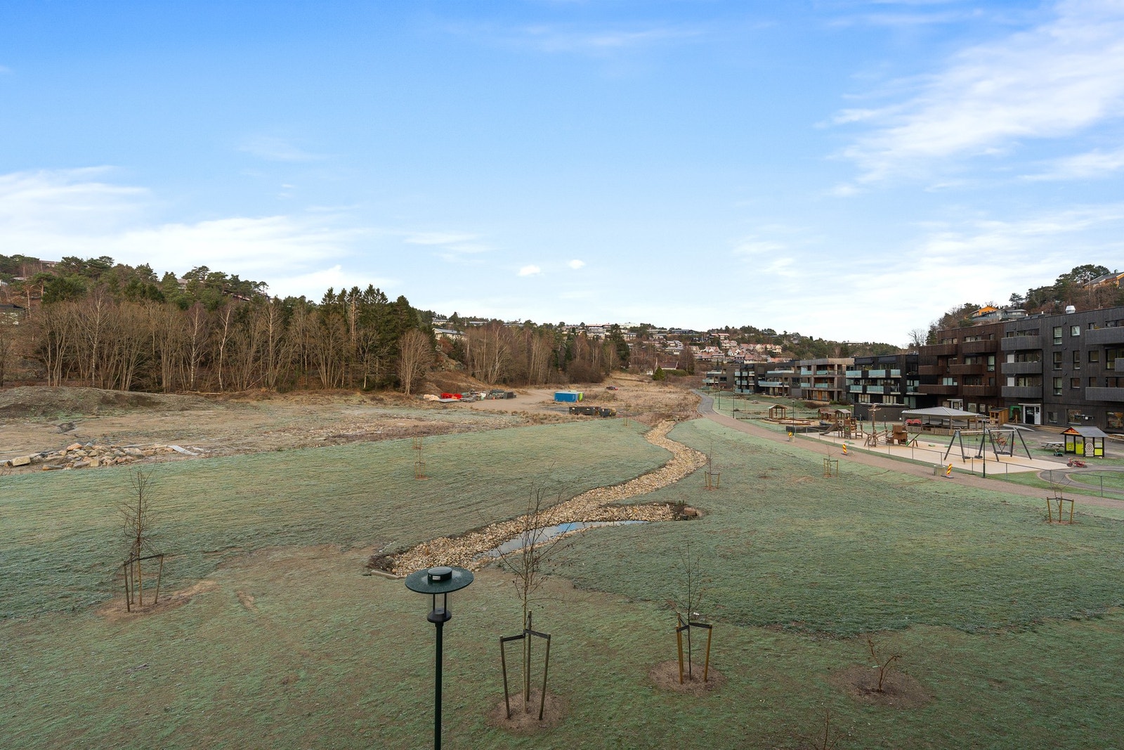 Del av uteområdene Galleribilde