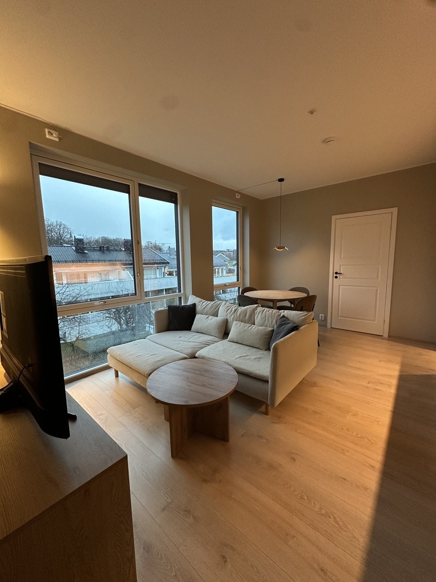 Innredet stue Galleribilde