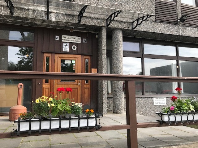 Inngangsparti Galleribilde