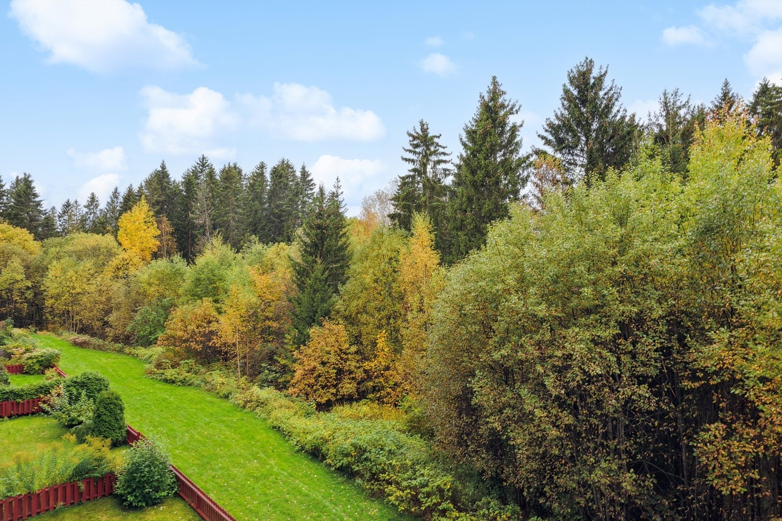 Utsikten fra leiligheten. Galleribilde