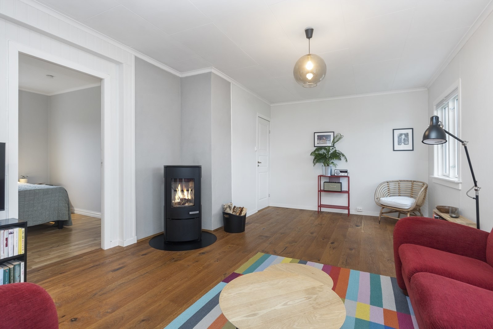 Nye gulv og malte flater. Galleribilde