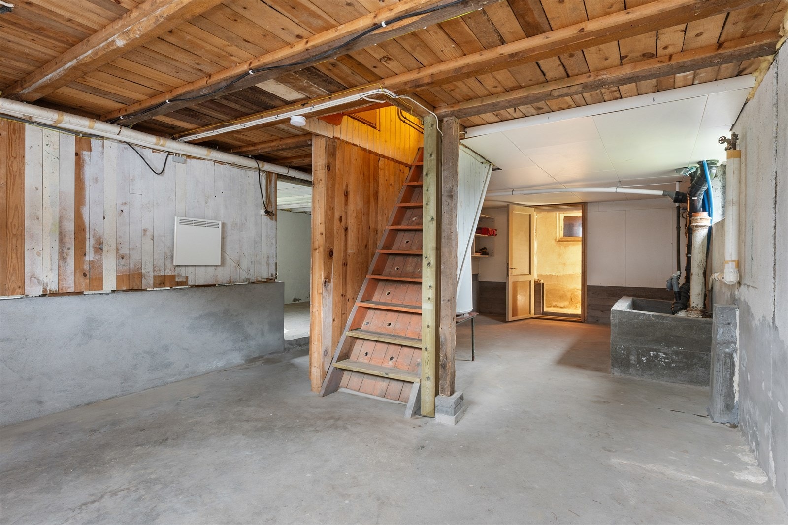 Kjelleren har godt med areal. Galleribilde