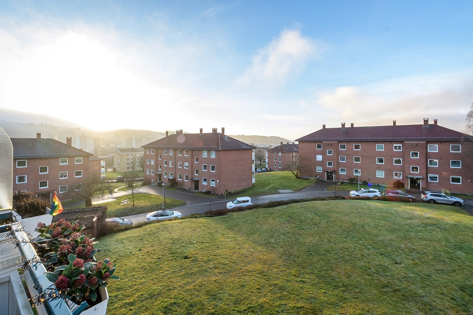 Her bor du i rolige omgivelser. Galleribilde