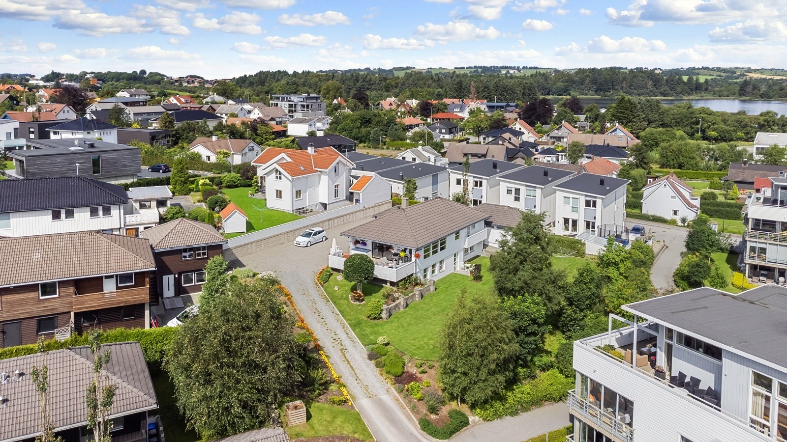 Dronebilde. Galleribilde