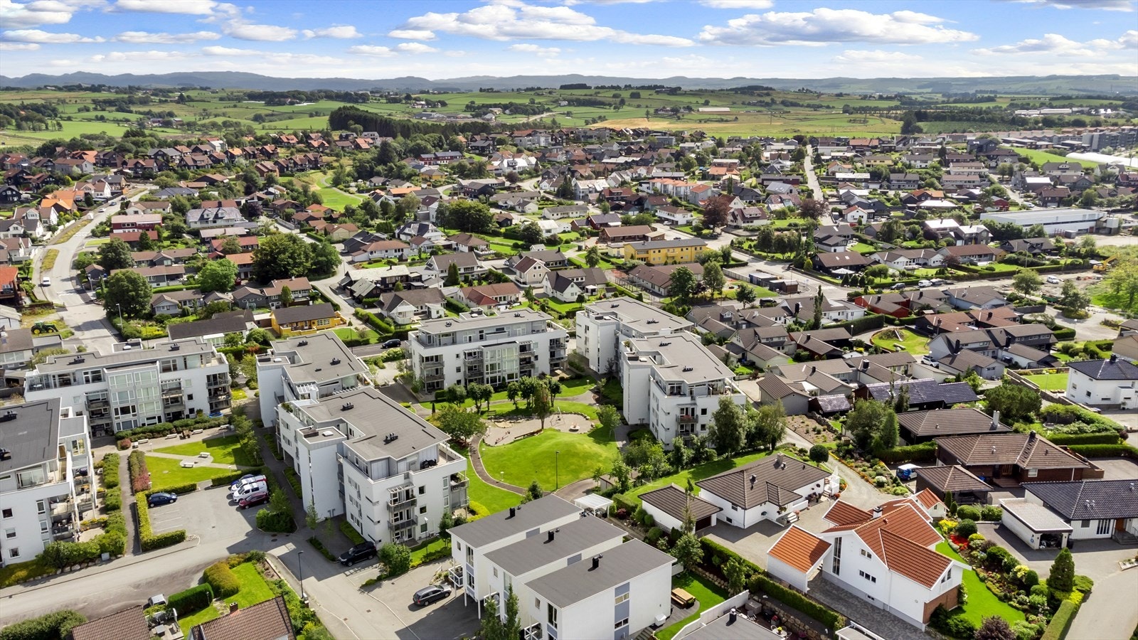 Dronebilde. Galleribilde