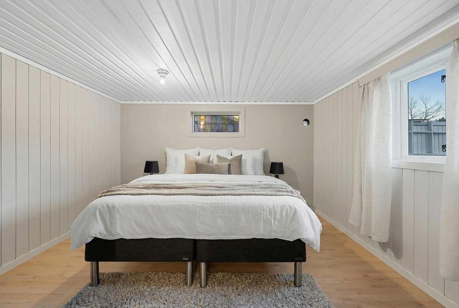 Innredet soverom. Rommet er ikke godkjent til varig opphold Galleribilde