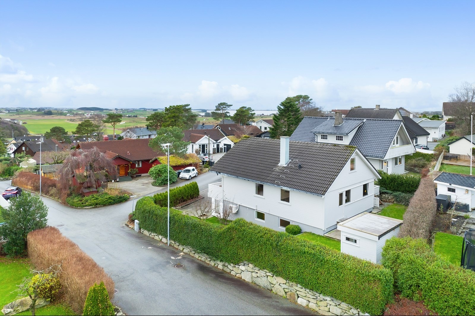 God beliggenhet på enden av gata Galleribilde