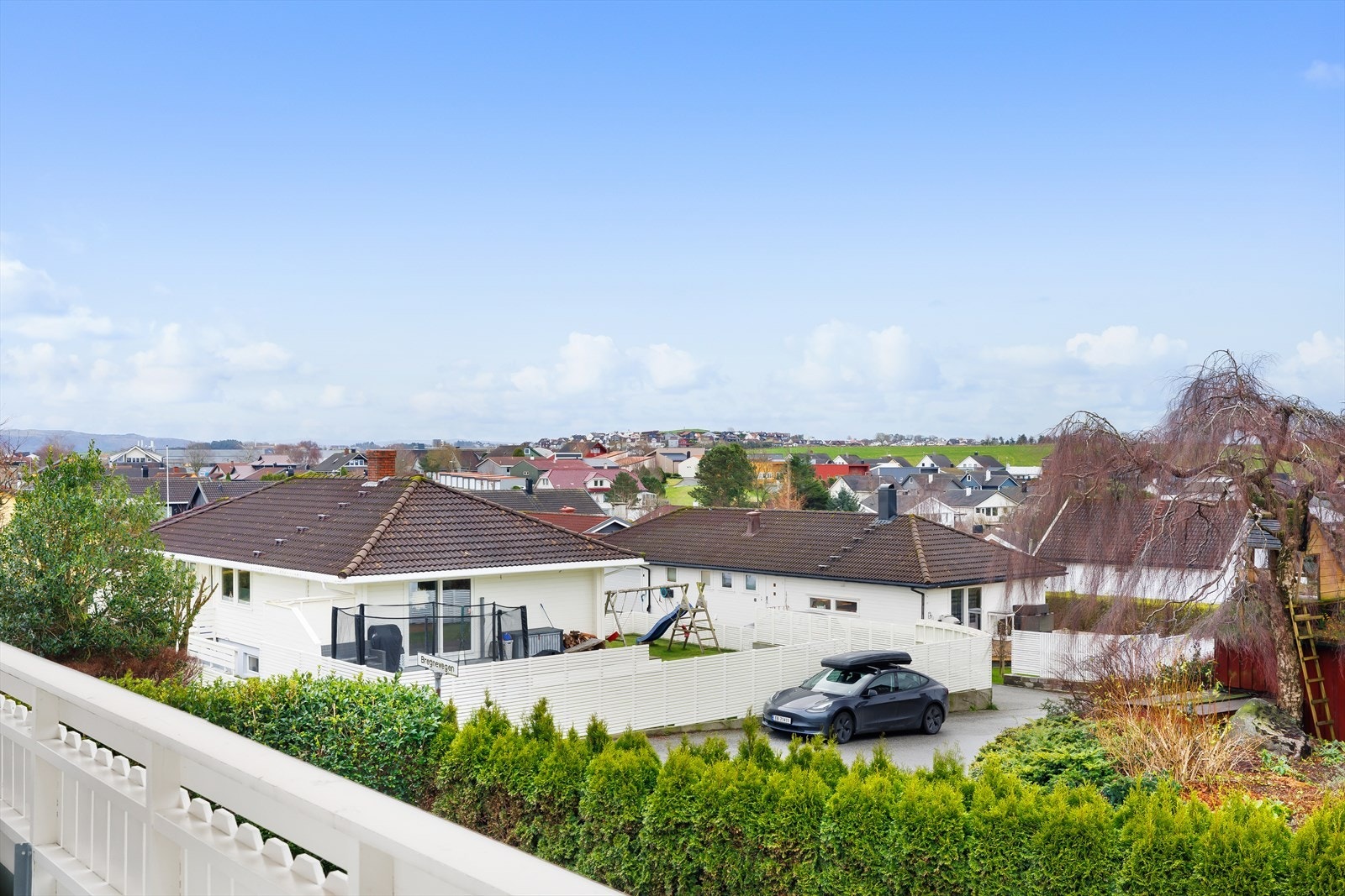 God utsikt fra hovedetasjen Galleribilde