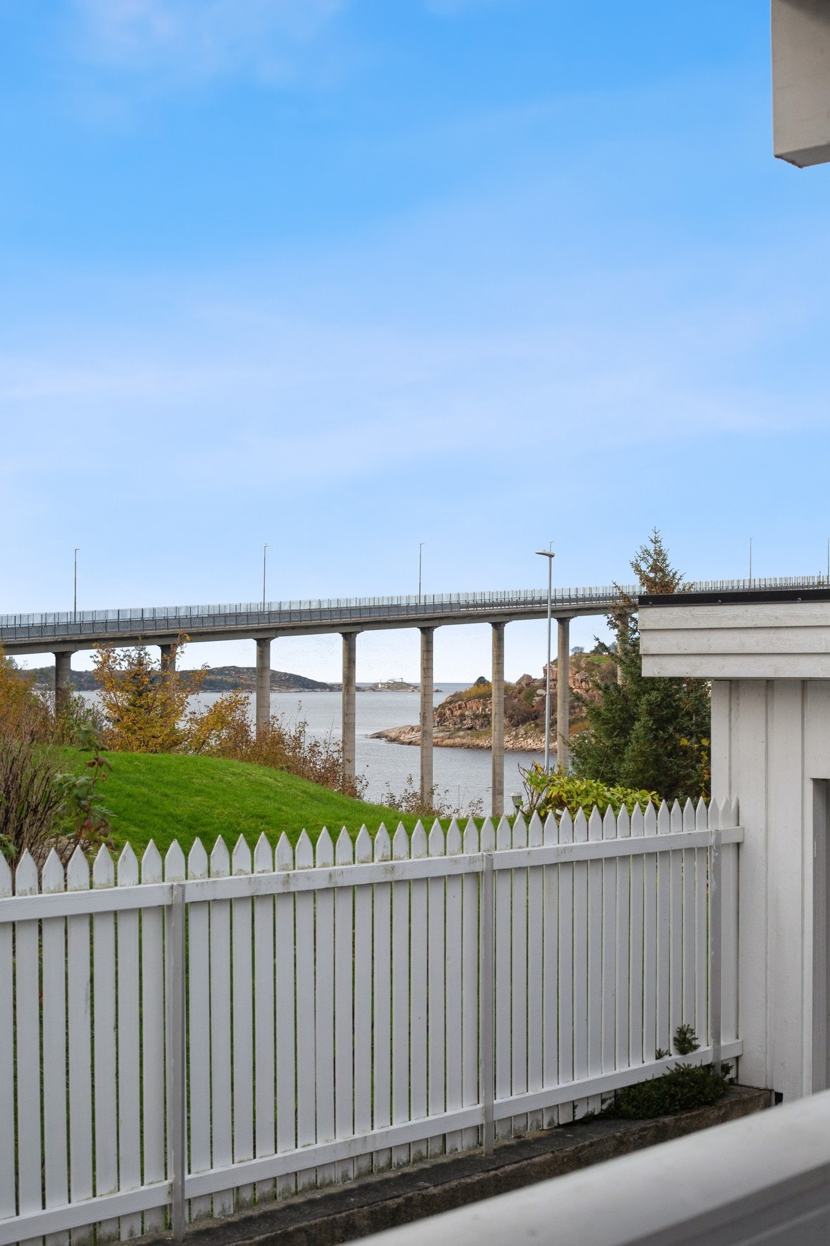 Utsikt fra terrasse Galleribilde
