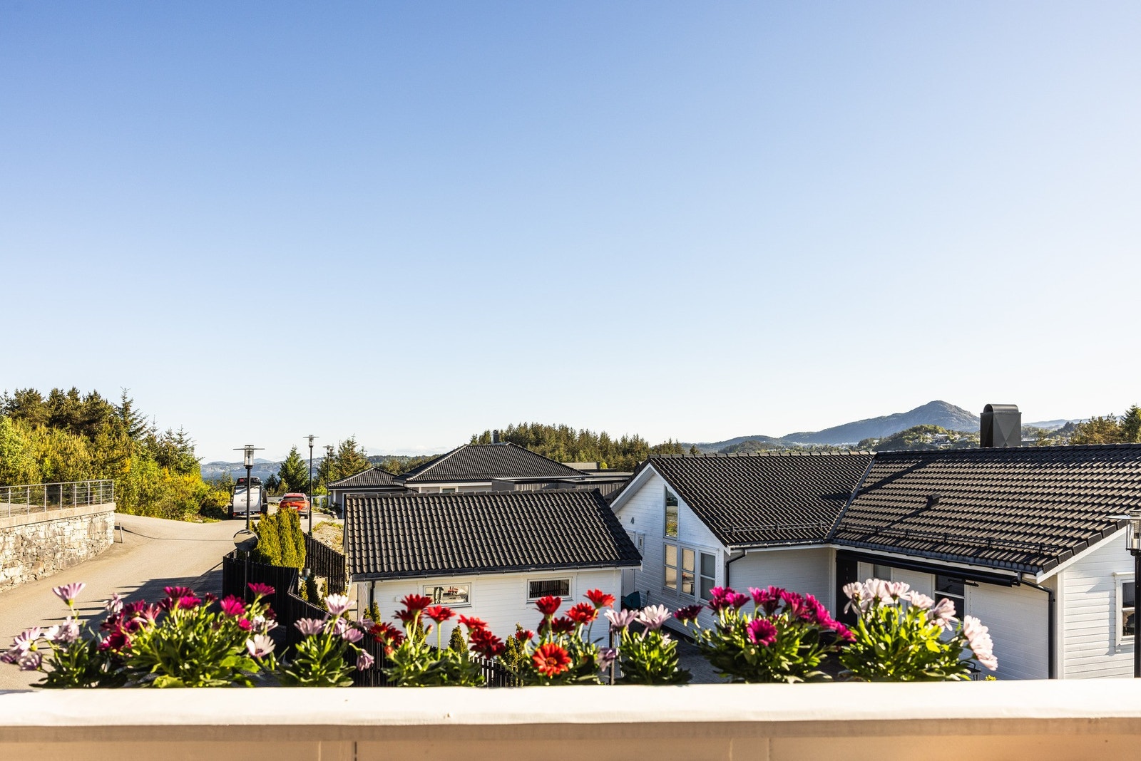 Flott utsikt og fantastisk gode solforhold. Galleribilde