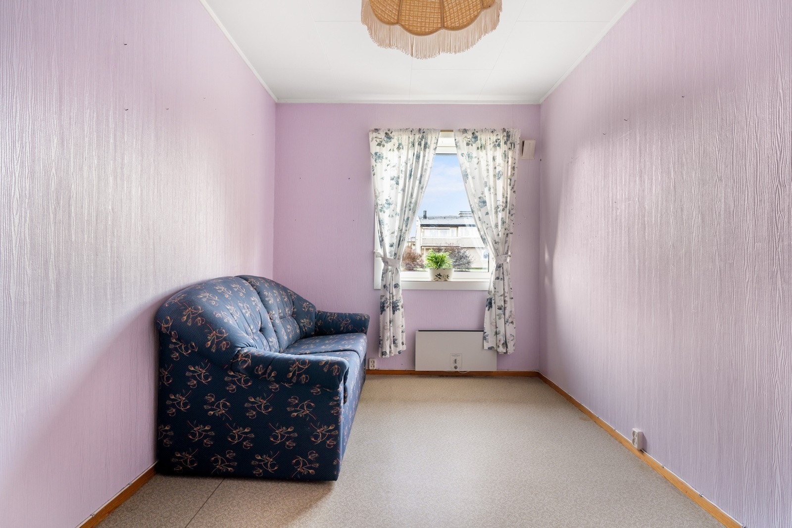 Rommene måler 7,5 kvm, 9,5 kvm og 15,5 kvm. Galleribilde