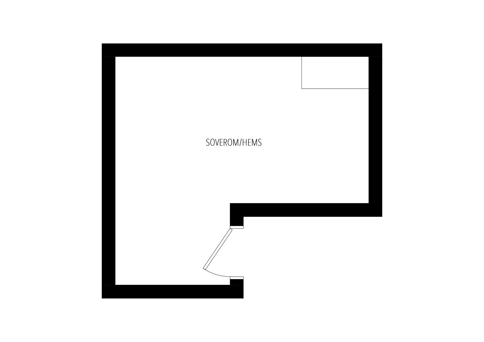 Plantegning hems Galleribilde