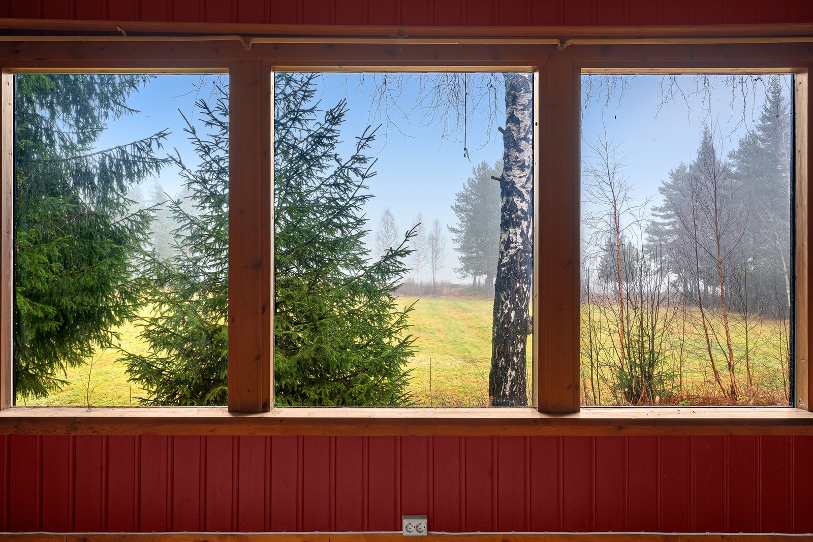 Utsikt fra stua Galleribilde