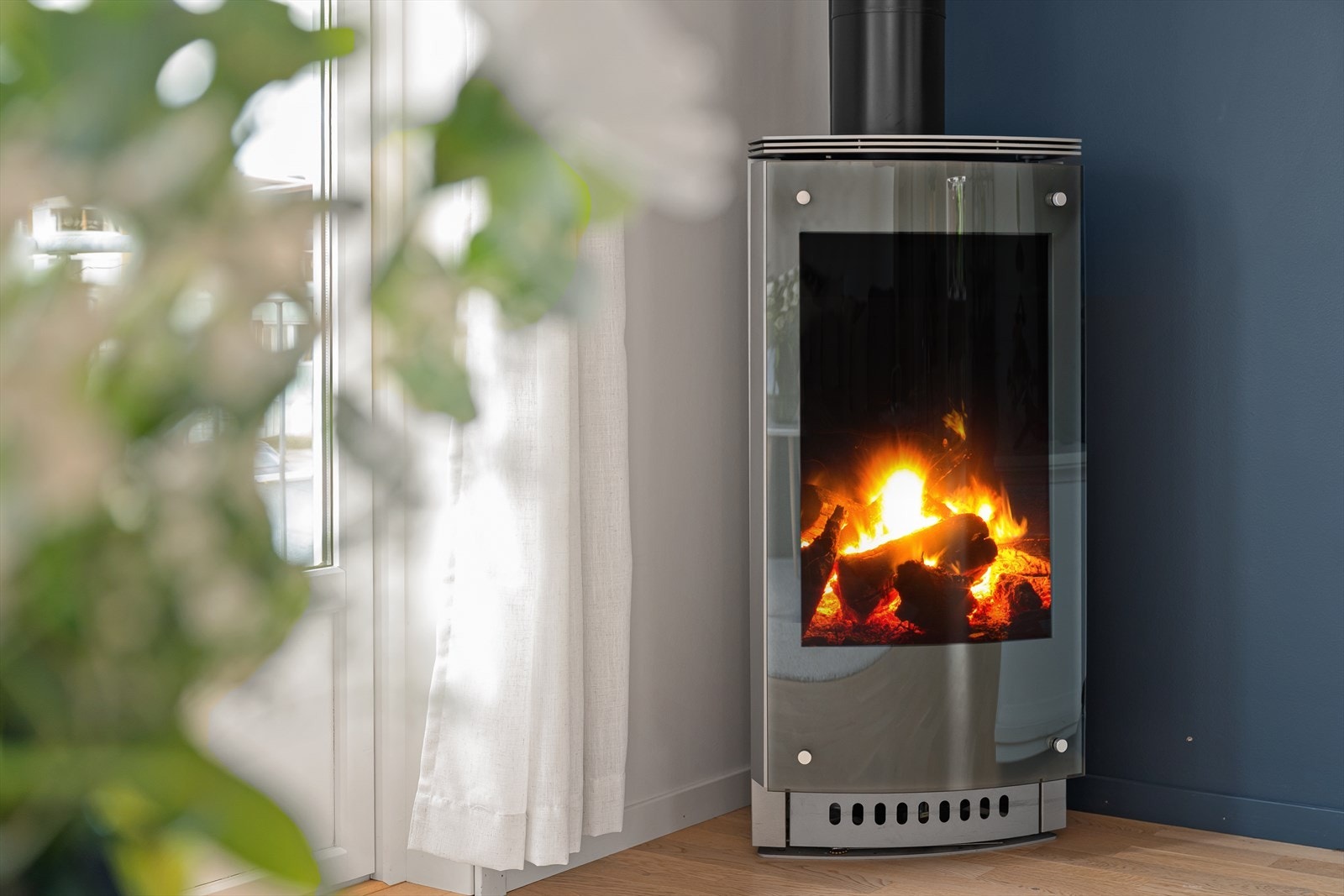 Gasspeisen styres enkelt med fjernkontroll. Galleribilde