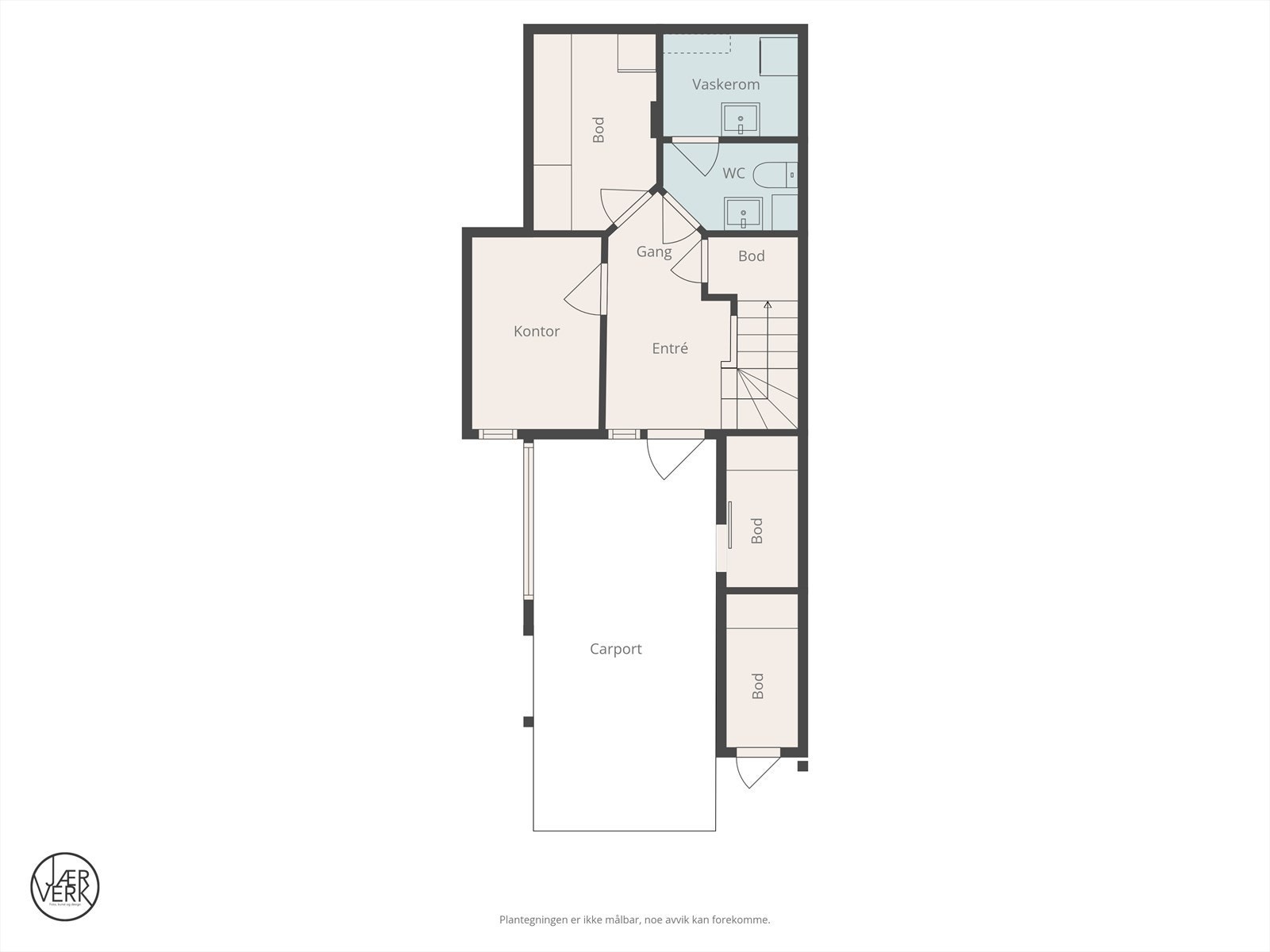 Plan 1 etasje Galleribilde