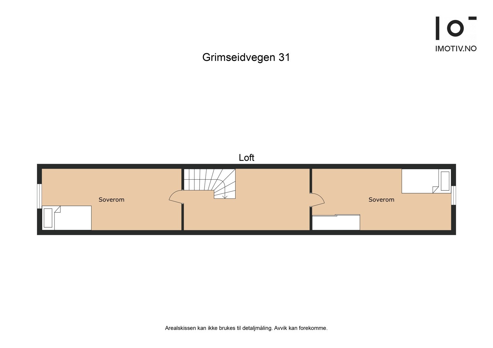 Lotsareal med boder og gang Galleribilde