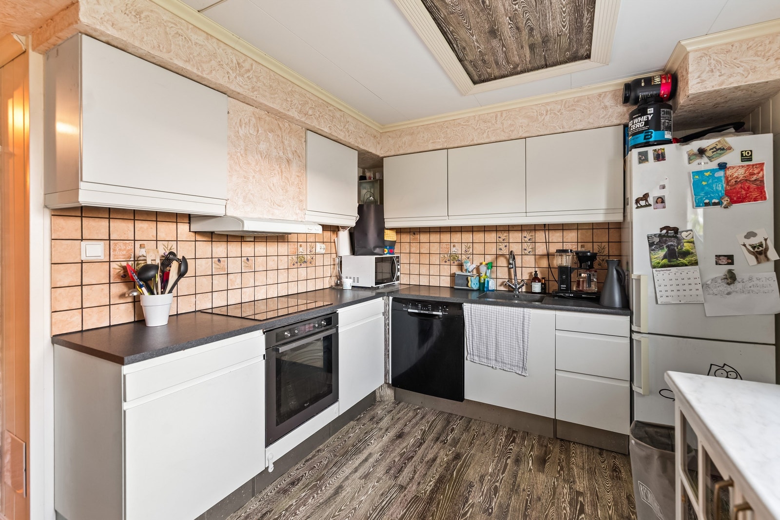 Kjøkken i underetasjen. Galleribilde