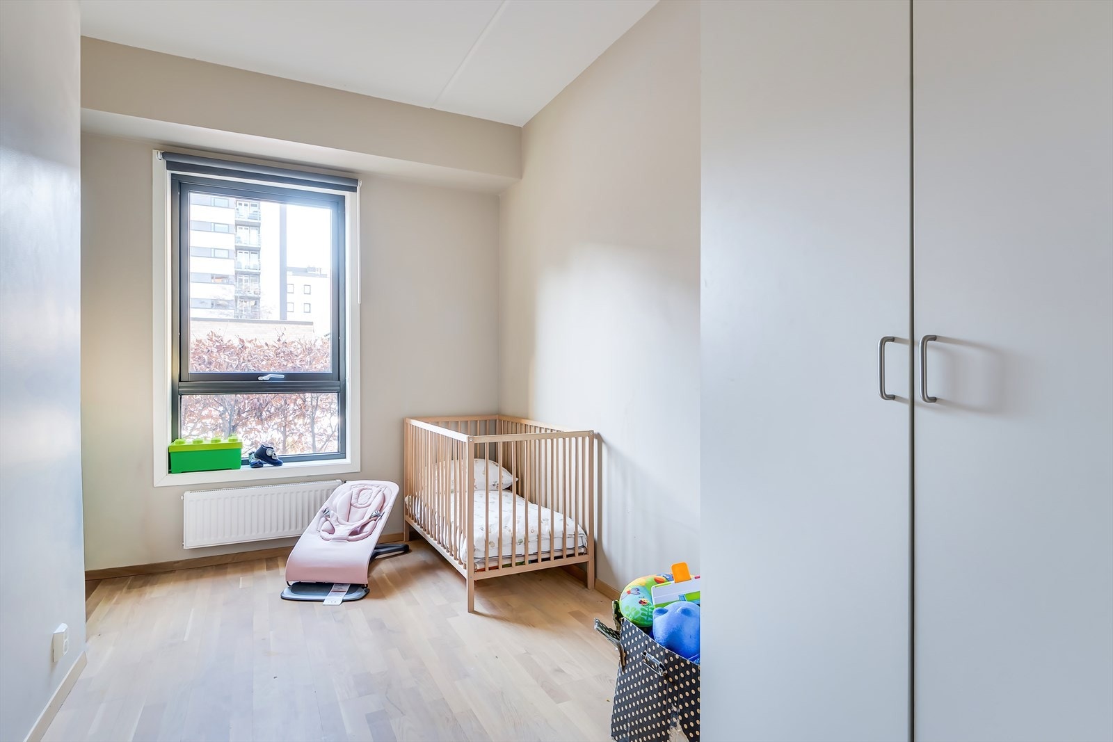 Soverom II er i dag innredet som barnerom. Galleribilde