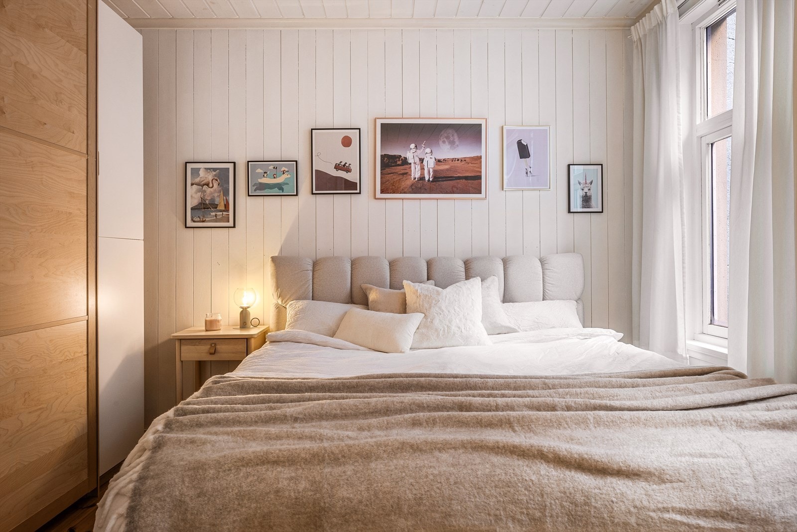 Leiligheten har to flotte soverom. Galleribilde