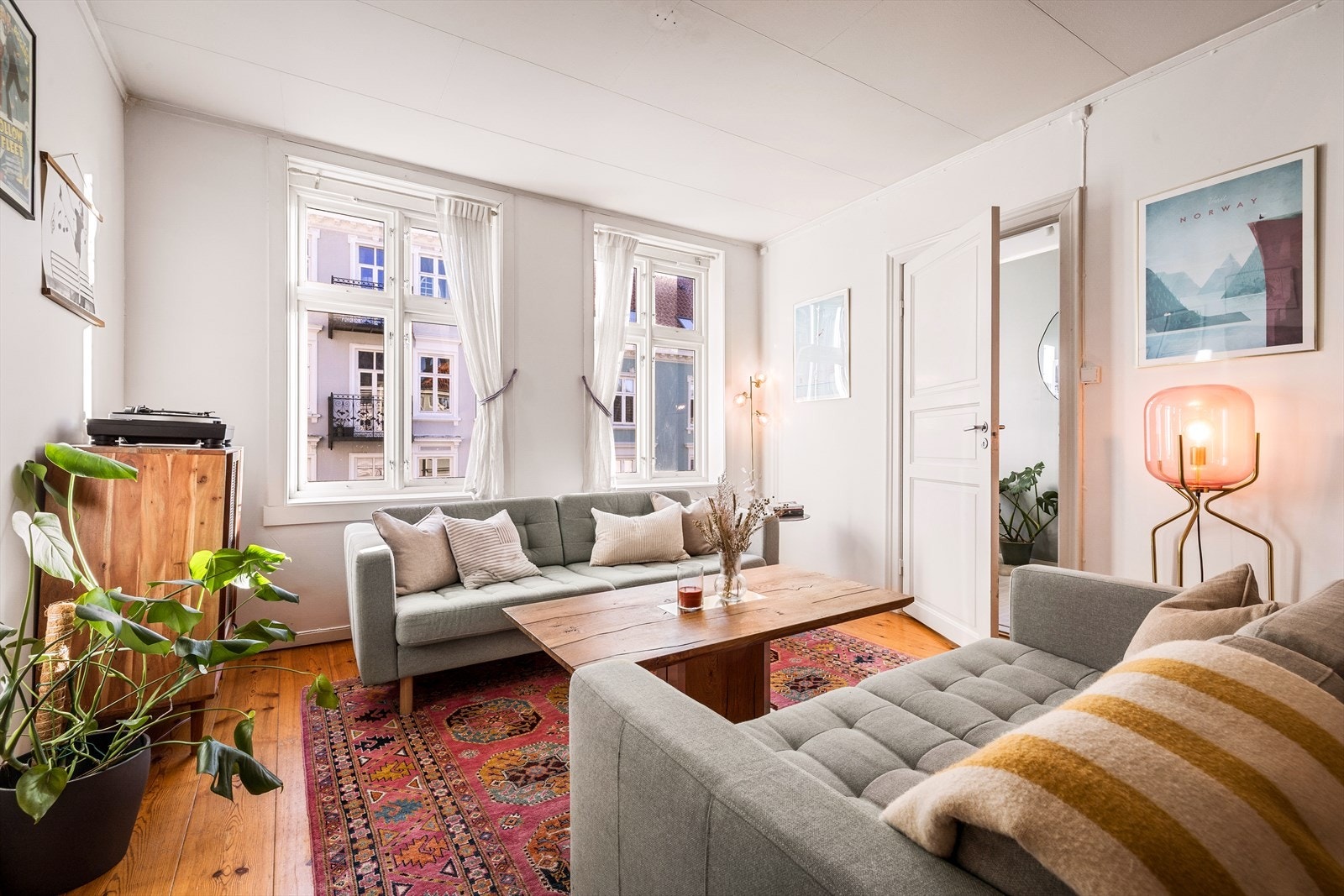 Her er det god plass til å innrede både stilfult og komfortabelt. Galleribilde