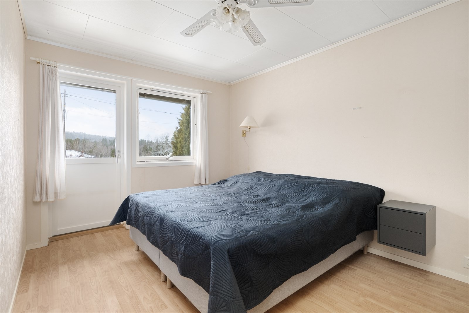 Hovedsoverom med luftebalkong Galleribilde