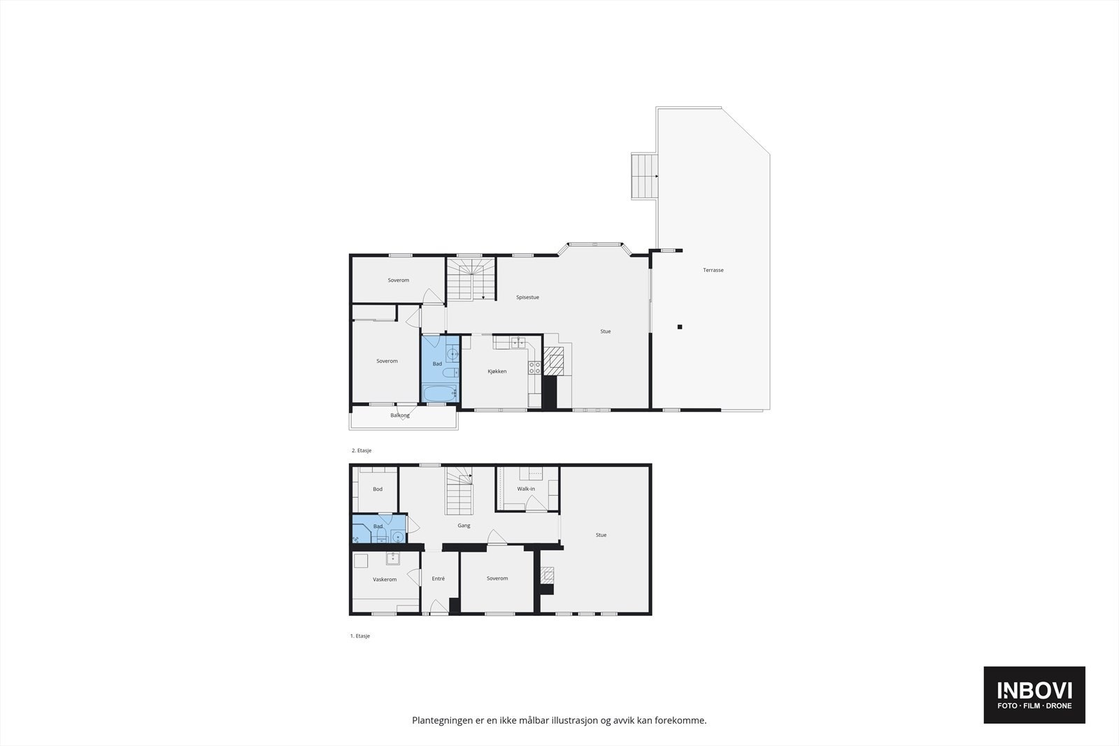 Plantegning samlet Galleribilde