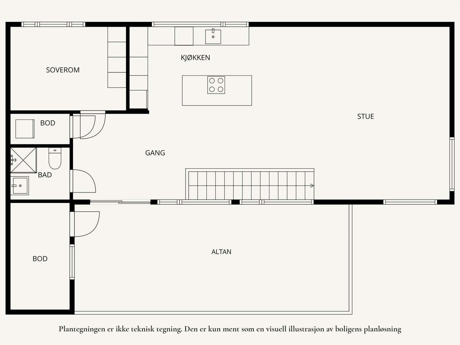 Plantegning 2. etasje. Galleribilde