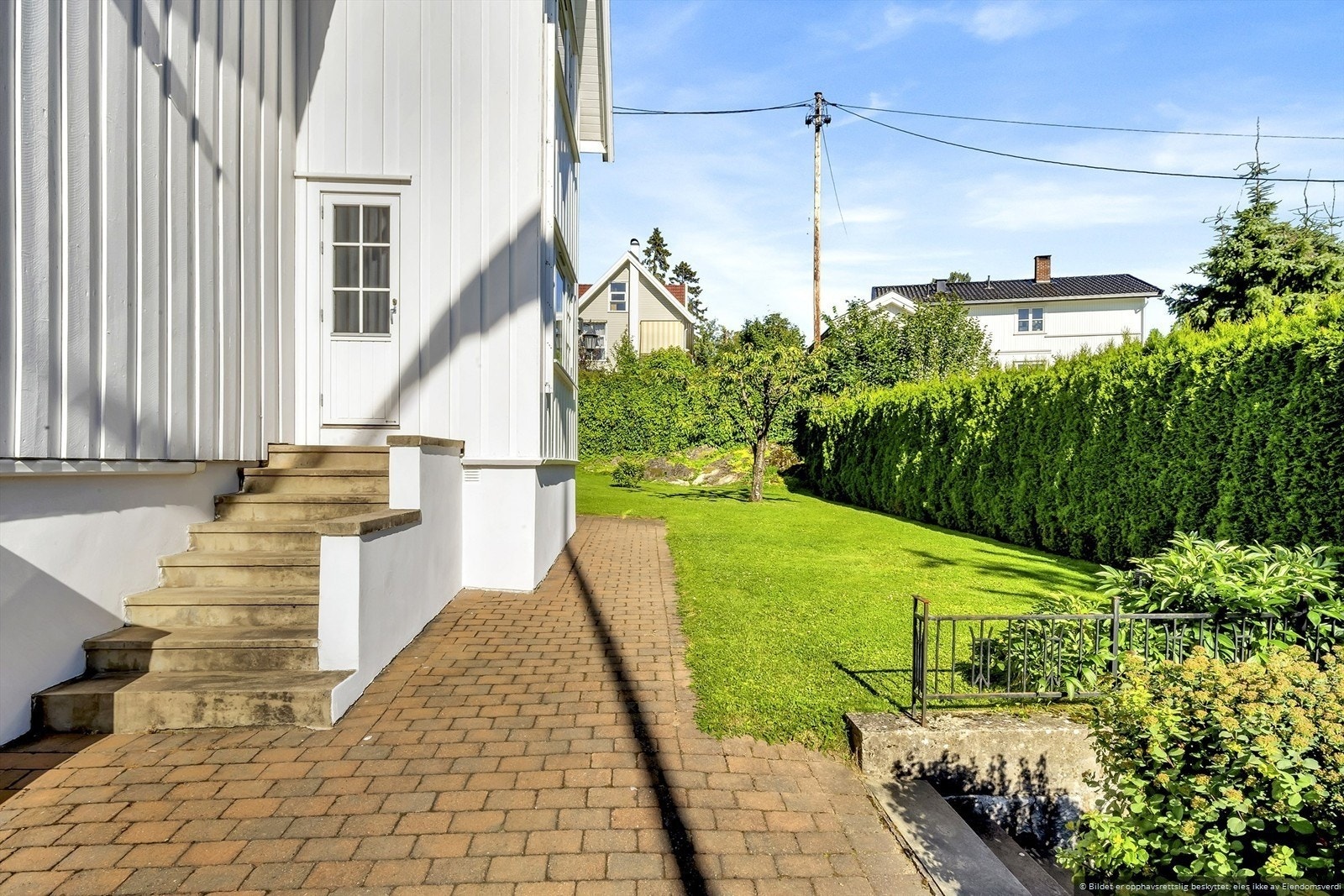 Flott opparbeidet hage. Galleribilde