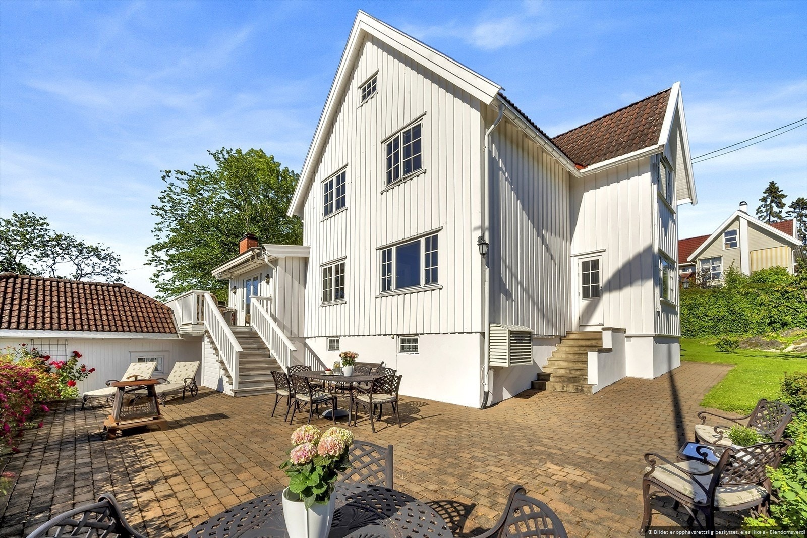 Sjarmenende enebolig med solrik beliggenhet. Galleribilde