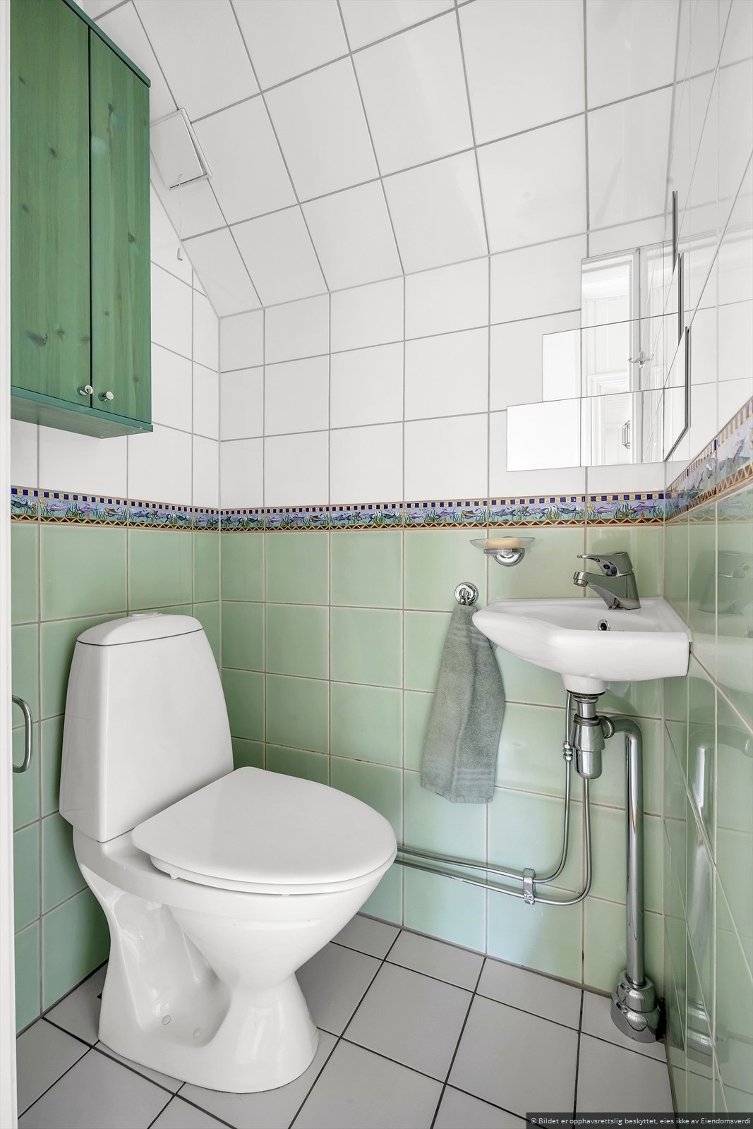 Flislagt toalett i 2 etg. Galleribilde